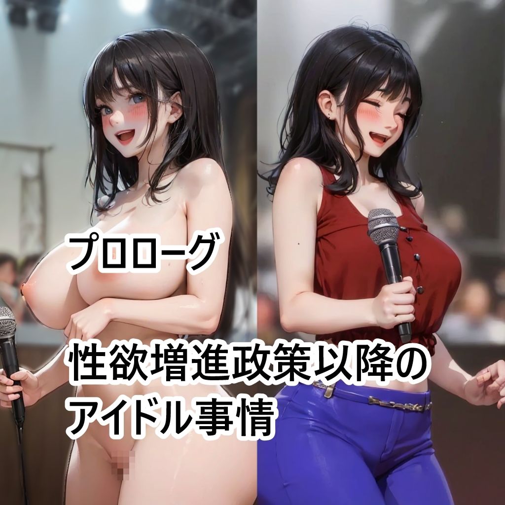 変態アイドル体当たりレポート - サンプル画像 1