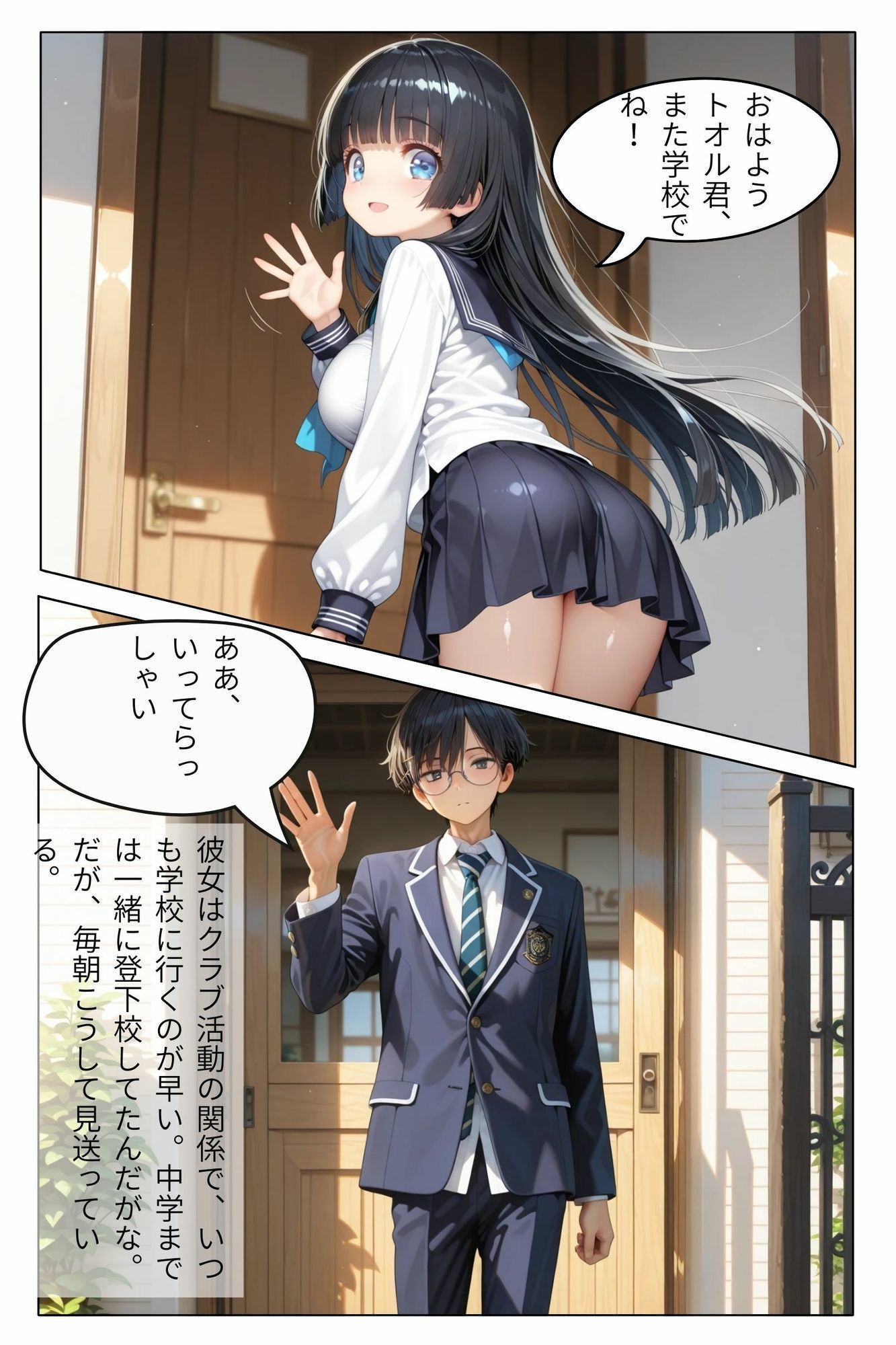 ネトラレ幼馴染 運命の出会いにはかなわなかった 1 - サンプル画像 1