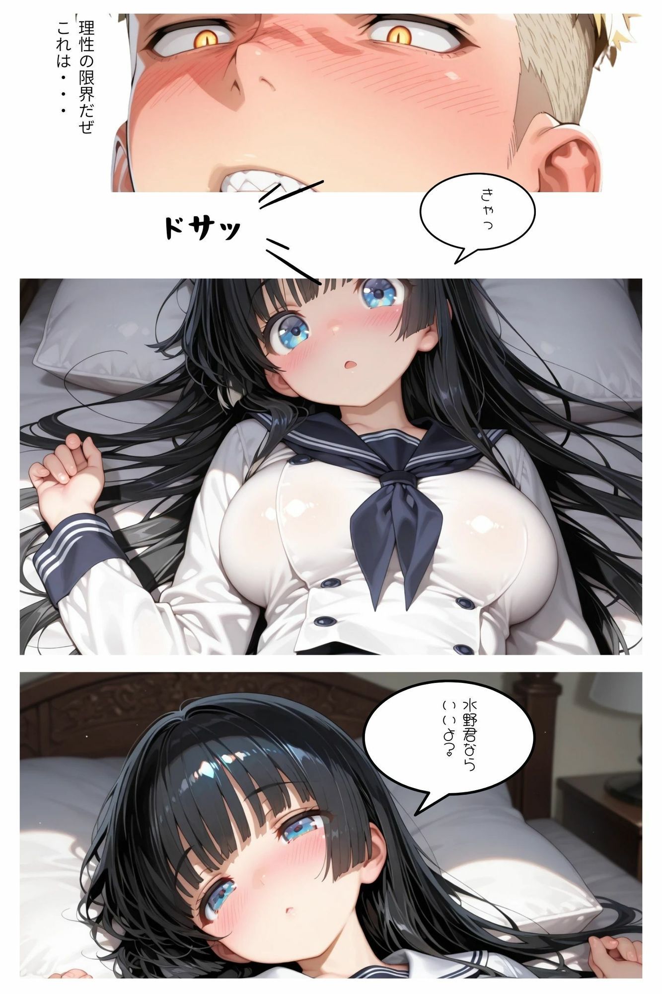 ネトラレ幼馴染 運命の出会いにはかなわなかった 1 - サンプル画像 3