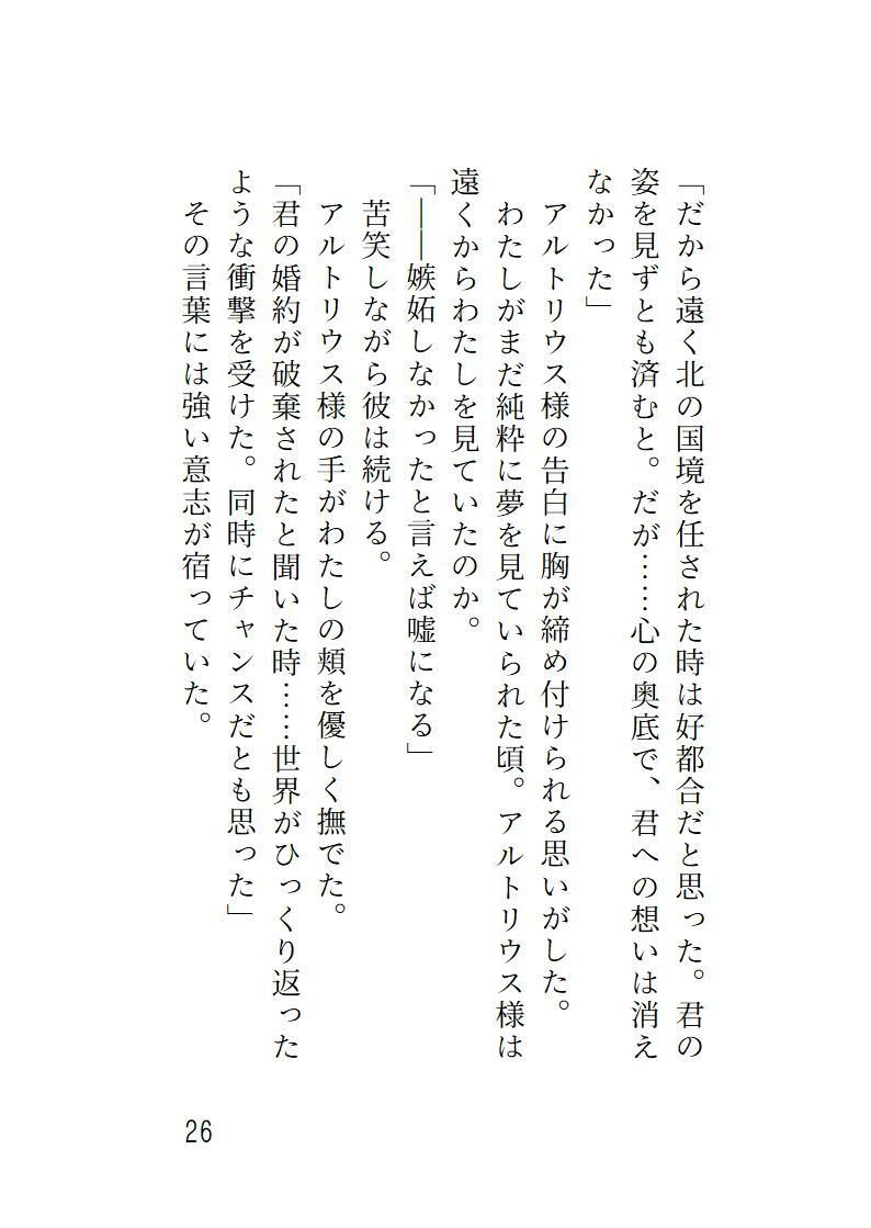 婚約破棄された令嬢は辺境伯に甘く愛される - サンプル画像 6