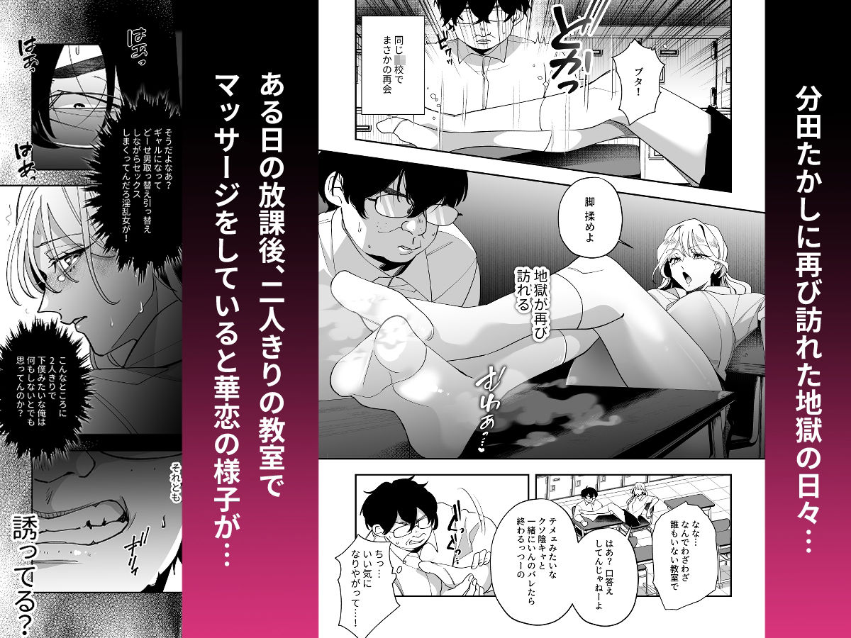 ナマイキ幼なじみギャルを性処理ペット堕ちさせた話 - サンプル画像 2