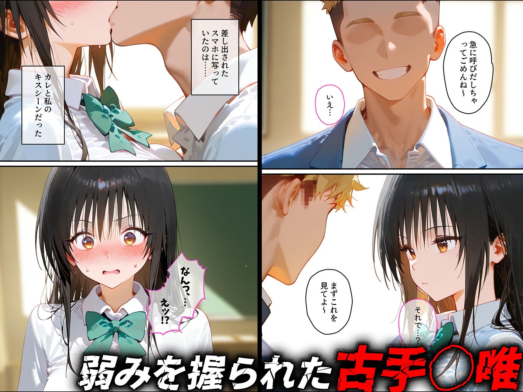 【古手◯唯】俺の大好きな清楚彼女が寝取られ快楽堕ちする話 - サンプル画像 2