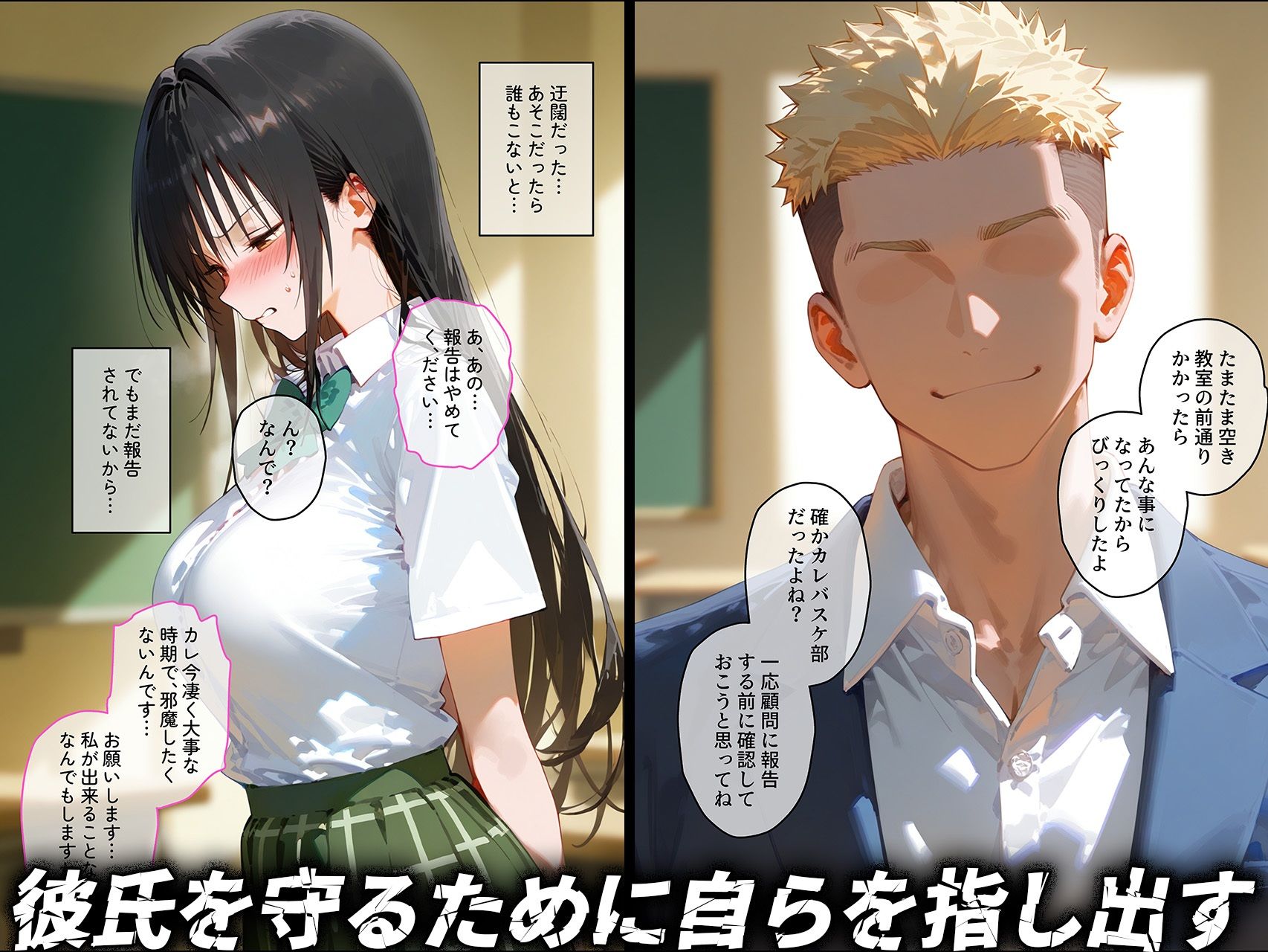 【古手◯唯】俺の大好きな清楚彼女が寝取られ快楽堕ちする話 - サンプル画像 3