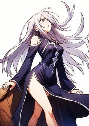 理性派銀髪魔法使いリアナ、呪いに堕ちて仲間の前で何度も果てる - サンプル画像 1