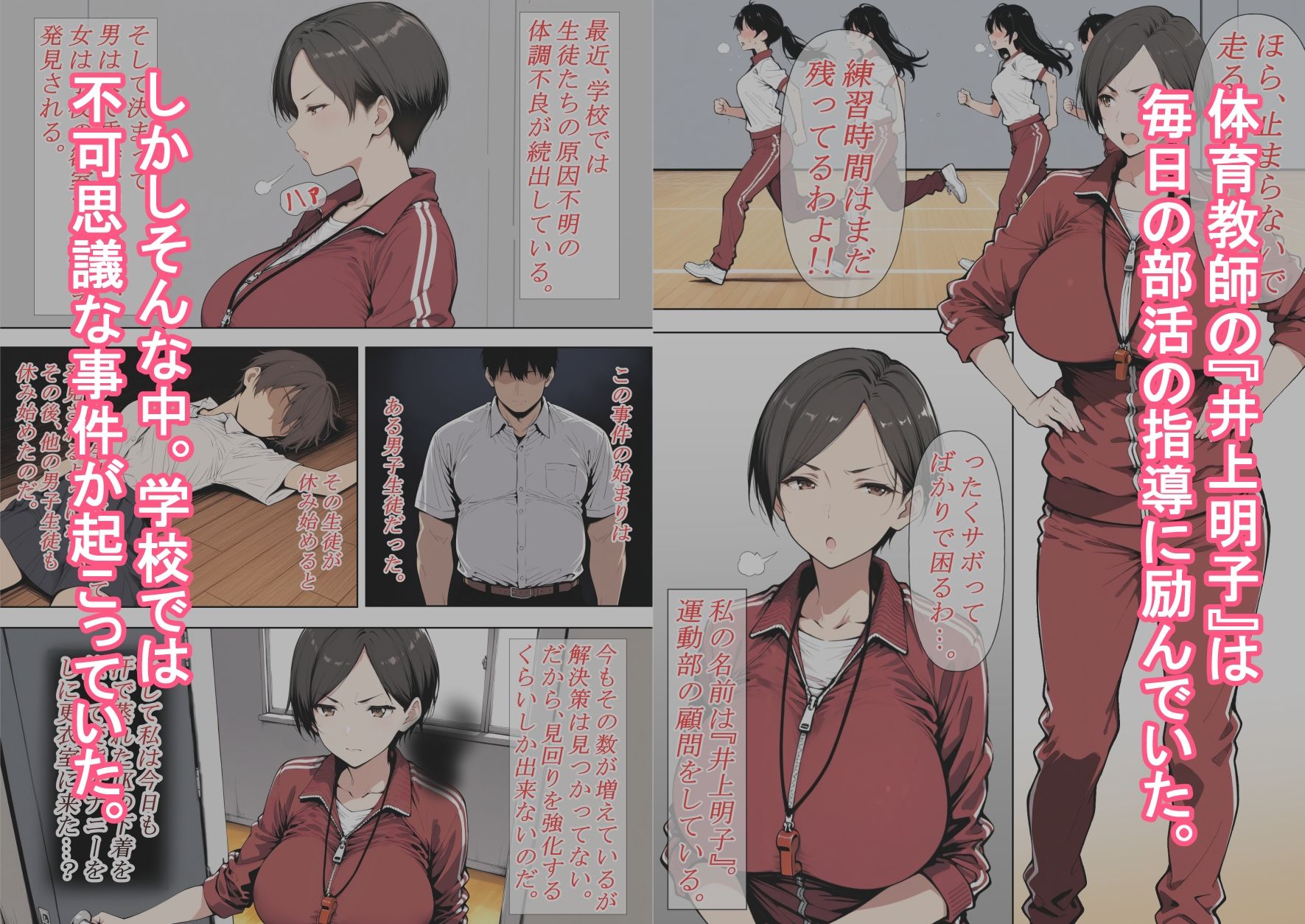 身体に憑依されて - サンプル画像 1