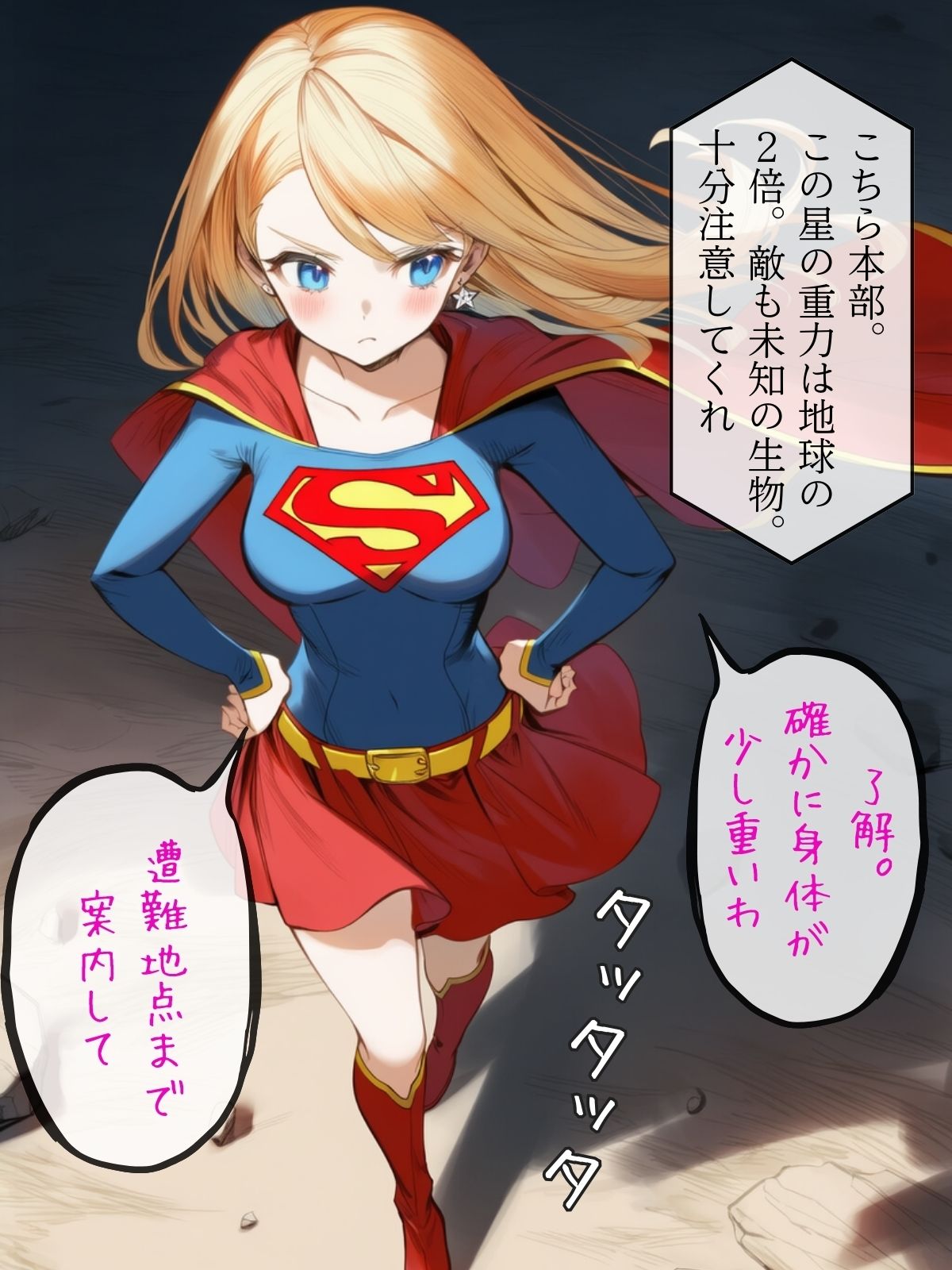 ヒロイン討伐No，3 スーパーヒロイン カレン - サンプル画像 1