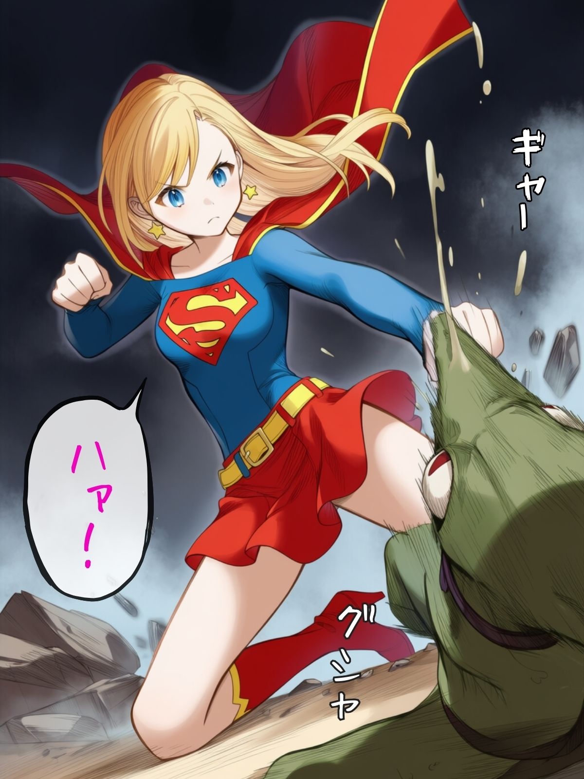 ヒロイン討伐No，3 スーパーヒロイン カレン - サンプル画像 2