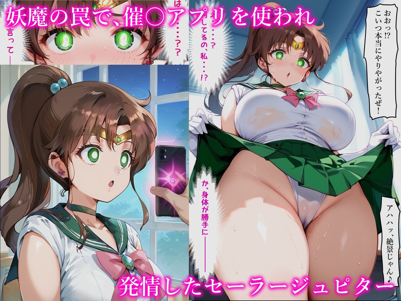 セーラージュピター強●妊娠 - サンプル画像 1