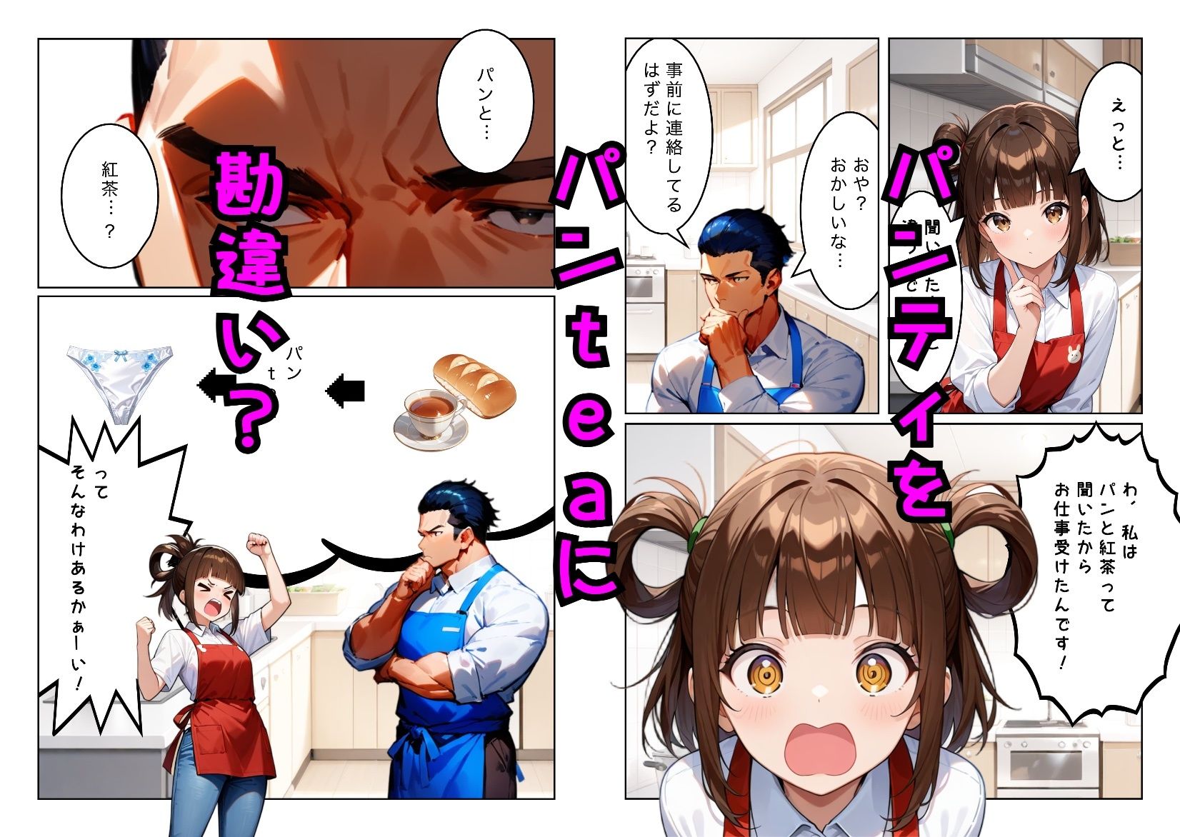 通販番組で食用パンティを販売したら放送事故とんでもないことになった話 - サンプル画像 3