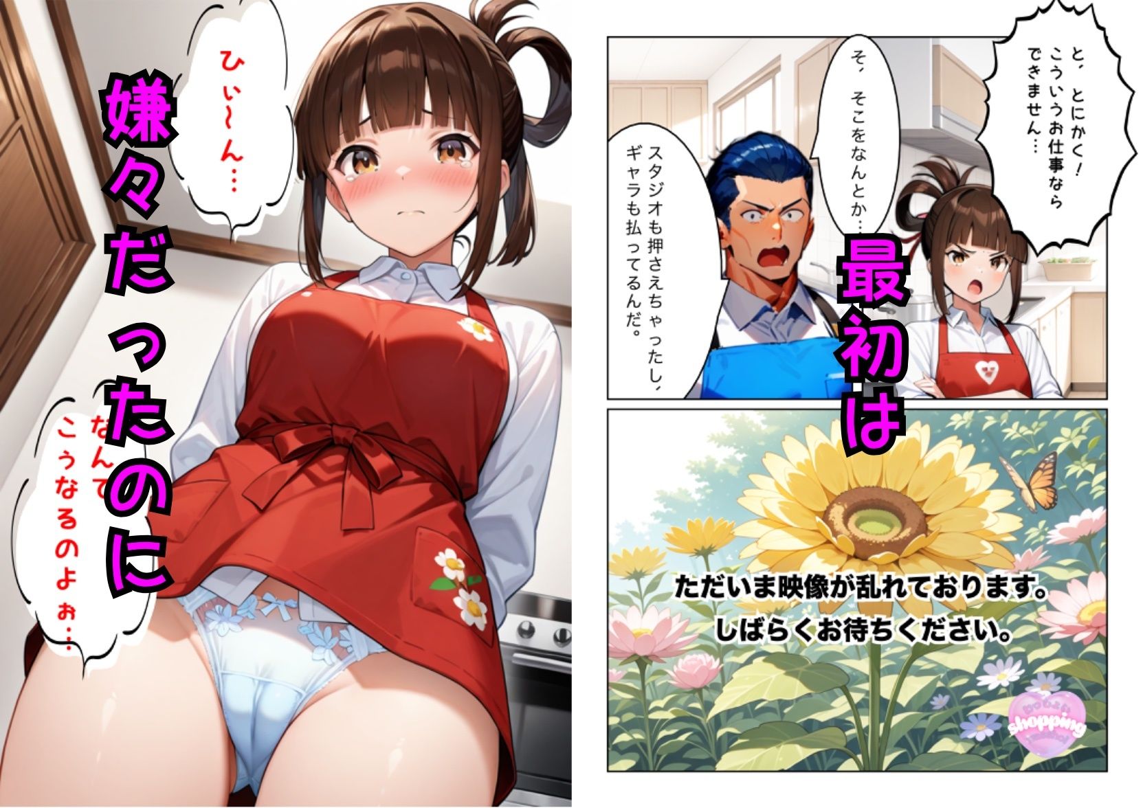 通販番組で食用パンティを販売したら放送事故とんでもないことになった話 - サンプル画像 4