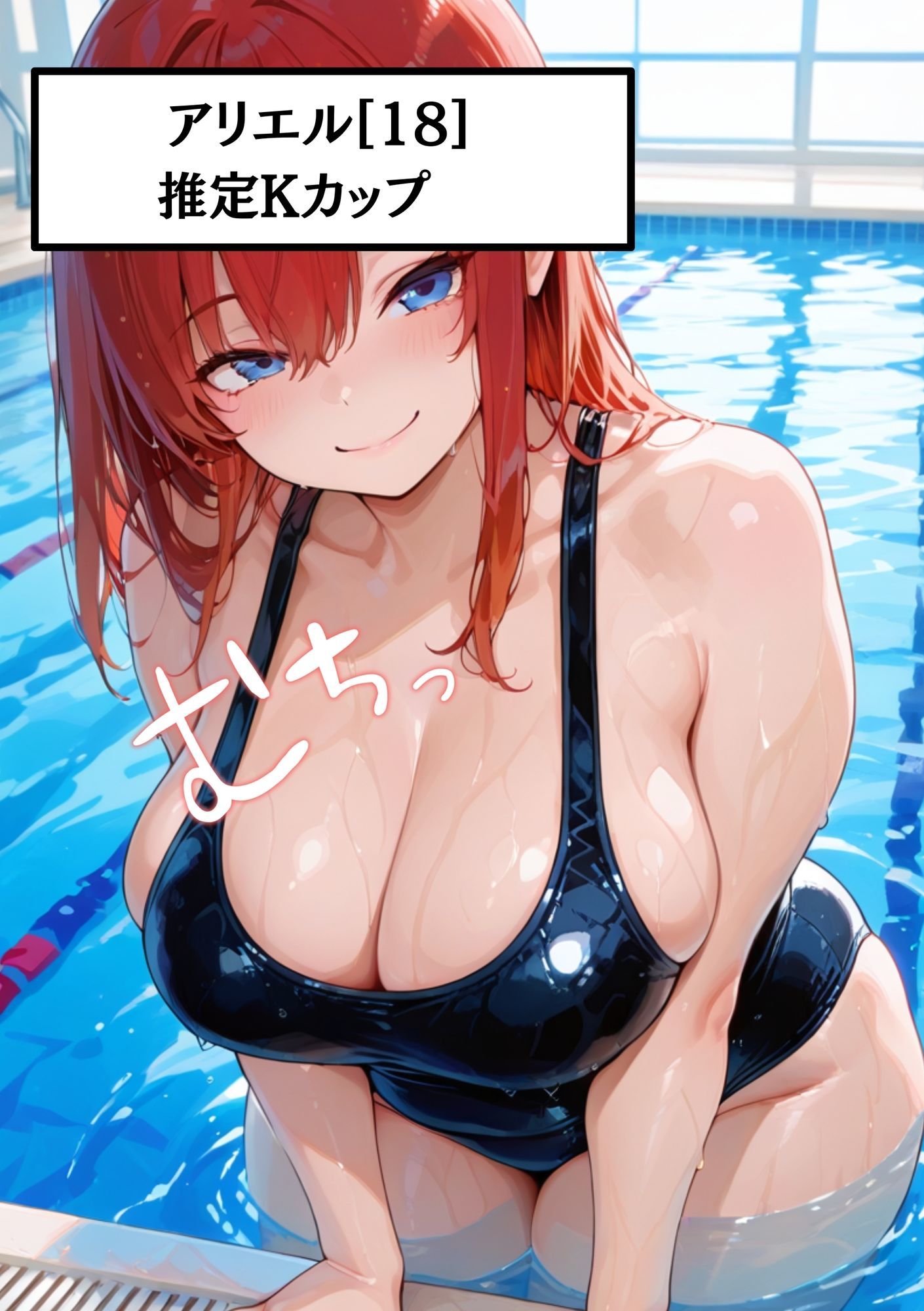 【ヤリマンすぎる外人と濃厚SEX】水泳部副部長の外国人痴女巨乳アリエル［18］Kカップの胸を揉んだら流れでそのまま中出しできちゃった。 - サンプル画像 1