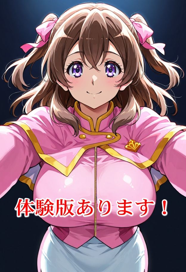 【輝石戦隊キボンヌジャー】 戦隊ヒロインは性処理係。桃園由衣の場合。 【プロローグ】『戦隊ヒロインピンチ！丸呑み拘束でレッドと密着脱出不能！編』 - サンプル画像 1