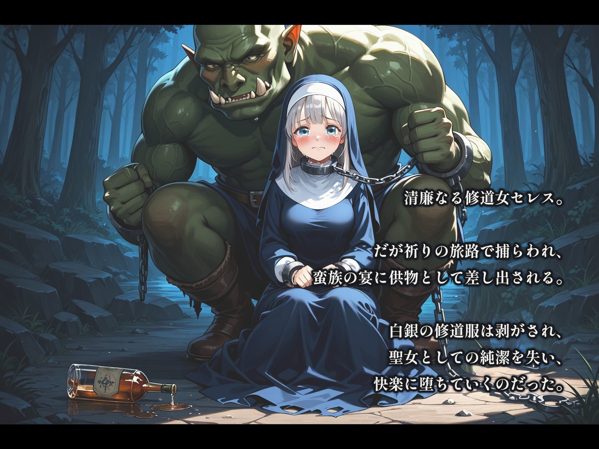 オークの宴会 ―六人の女、六つの堕落― - サンプル画像 2