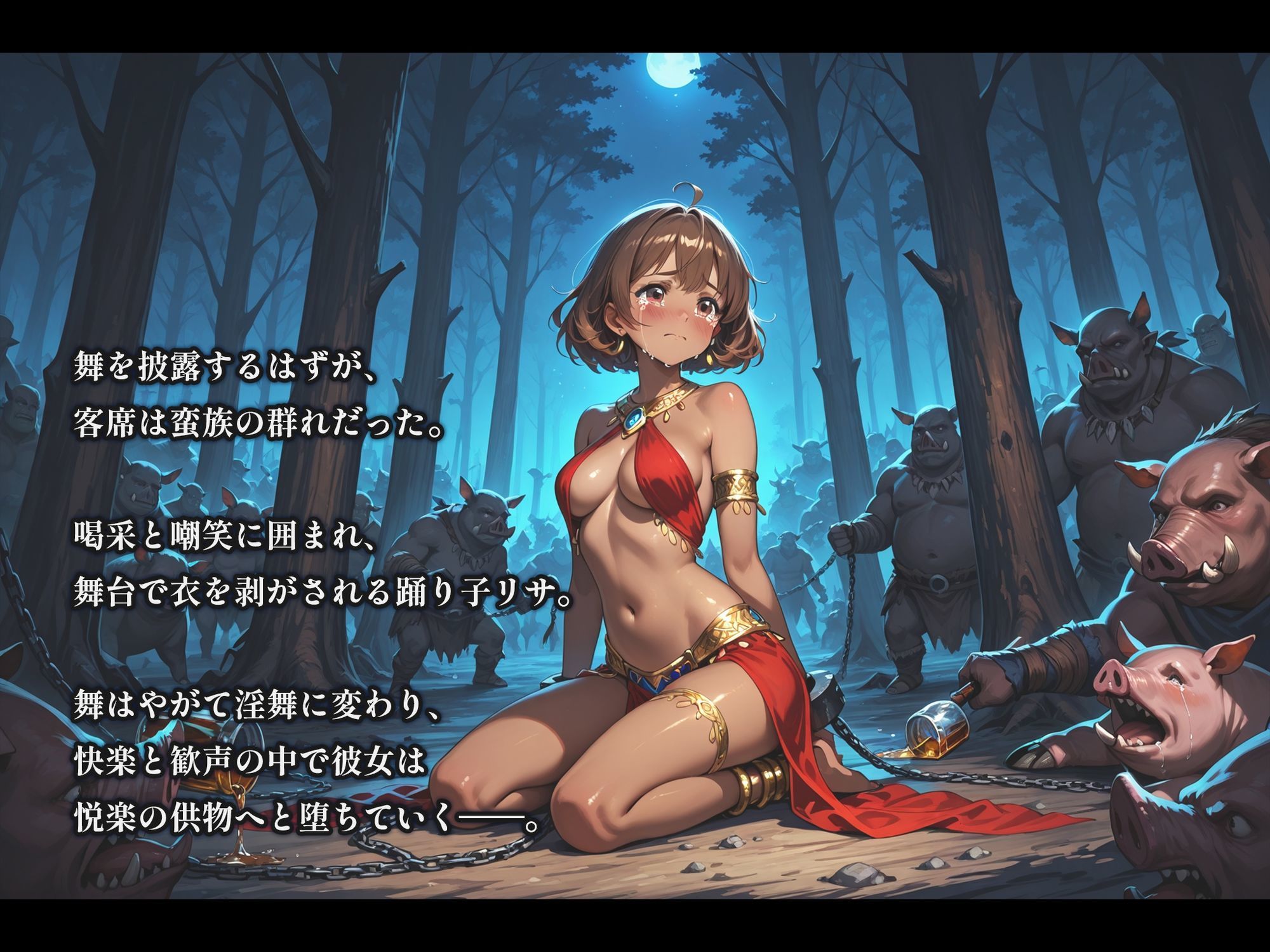 オークの宴会 ―六人の女、六つの堕落― - サンプル画像 3