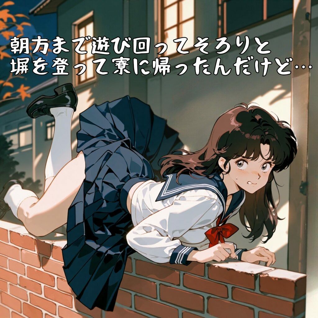 女子寄宿学校のシスターのお仕置き - サンプル画像 3