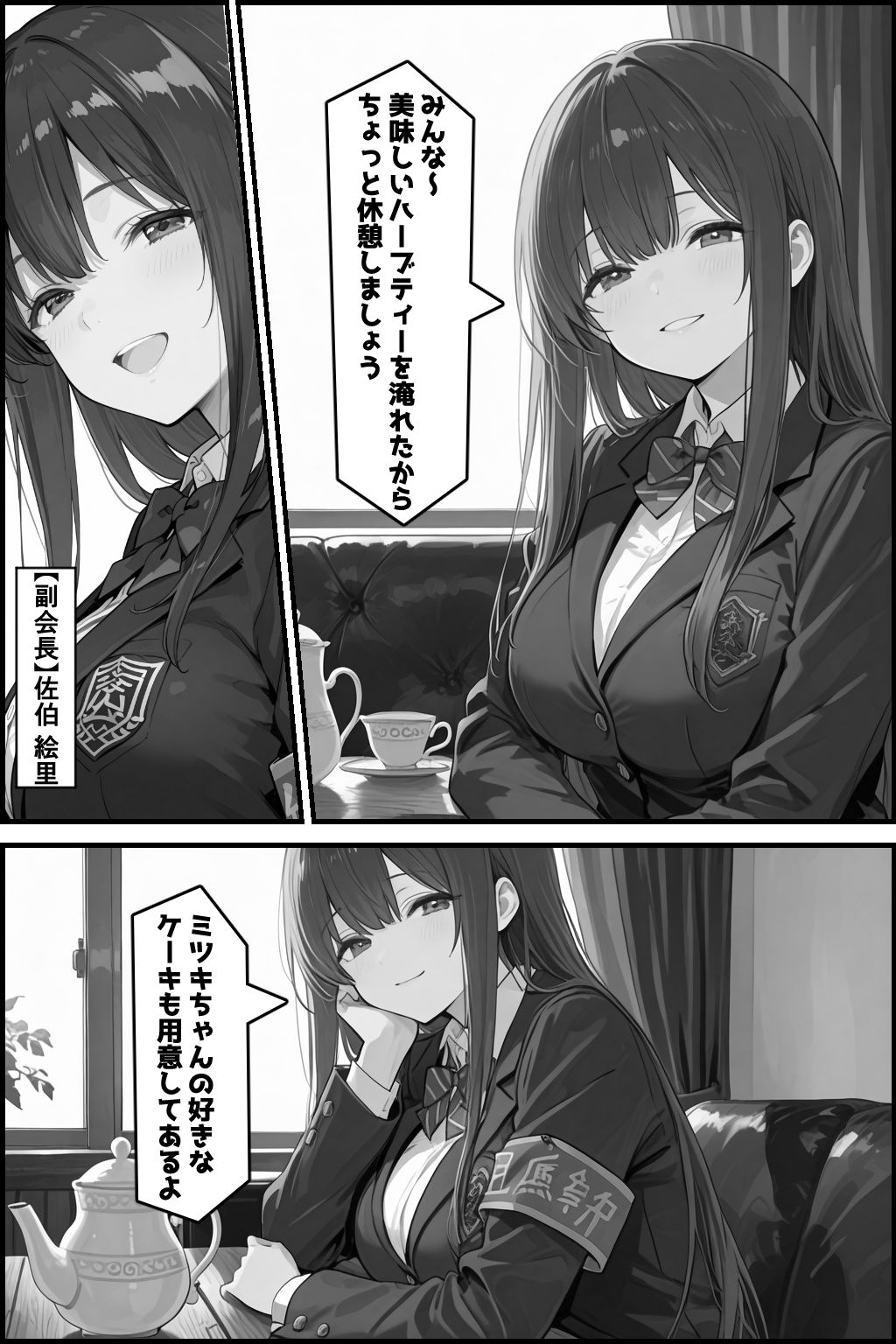 性徒会 〜誰にも言えない裏活動〜 - サンプル画像 2