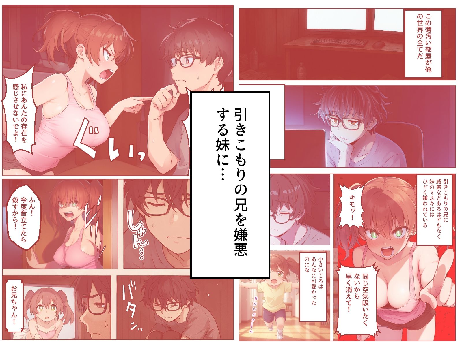 ナマイキな妹を俺にメロメロなAI人格と入れ替えて犯し尽くす - サンプル画像 1