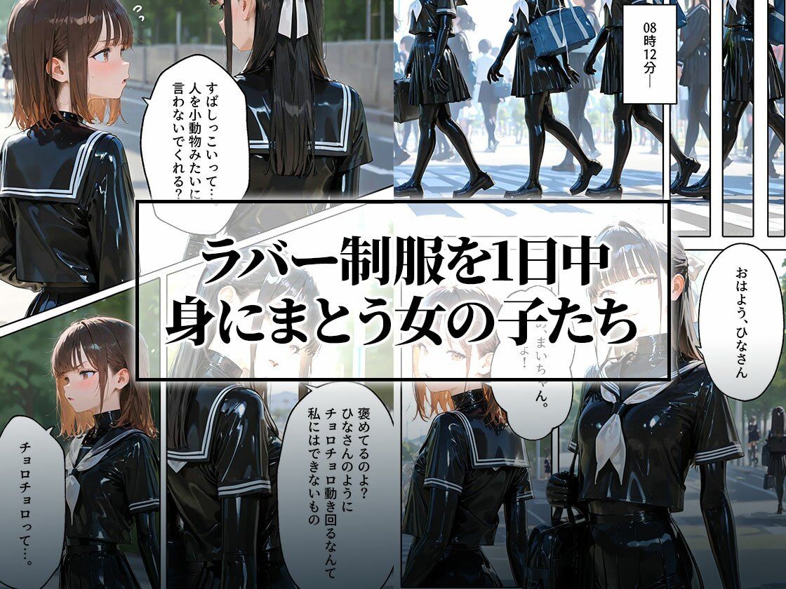 護謨学院｜更生プログラム【96Pコミック】放課後の連続拘束絶頂 - サンプル画像 1