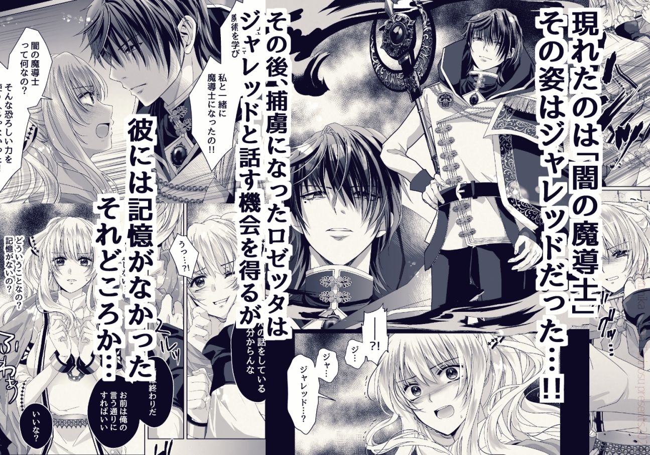 闇に咲く薔薇 - サンプル画像 5