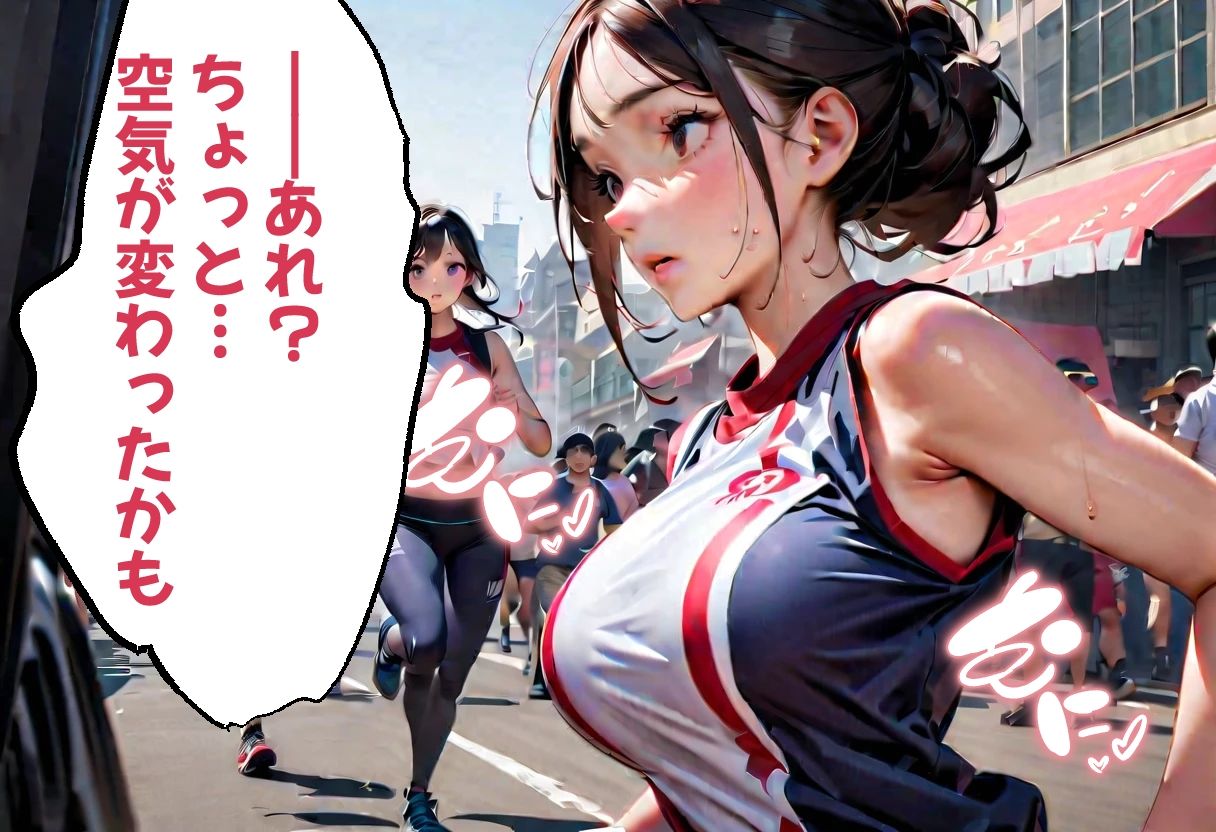 足パパがイク！ 人妻マラソン大会編 - サンプル画像 3