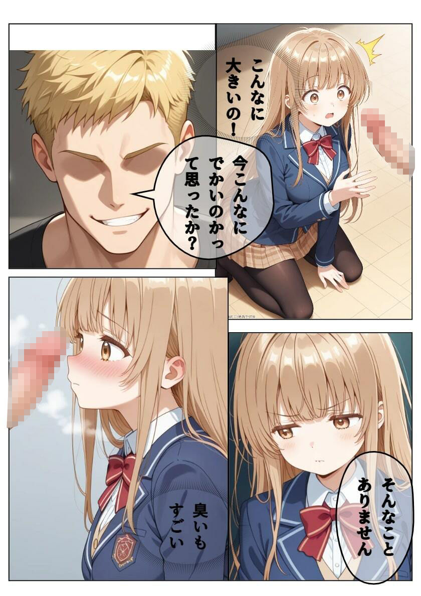 イケメン転校生に寝取られた天使様 - サンプル画像 7