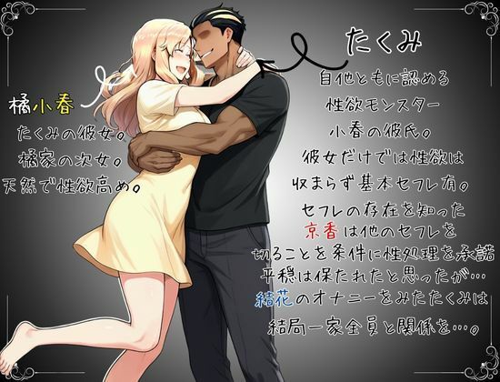 橘家の母娘丼 小春のチャラ彼巨チンにハマる話 - サンプル画像 1