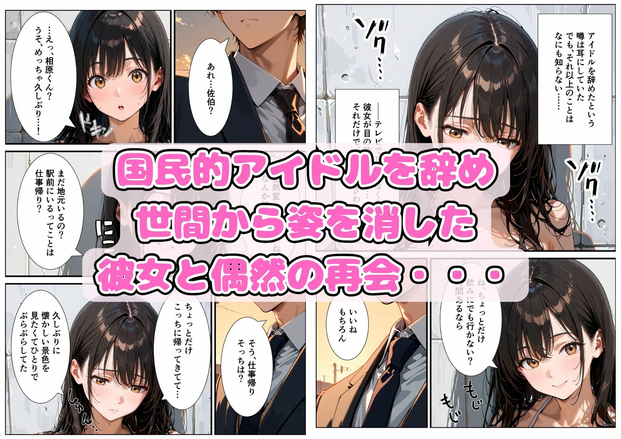 突然アイドルを辞めた爆乳同級生は、俺だけに心と身体をさらけ出す【体験版21P】 - サンプル画像 1