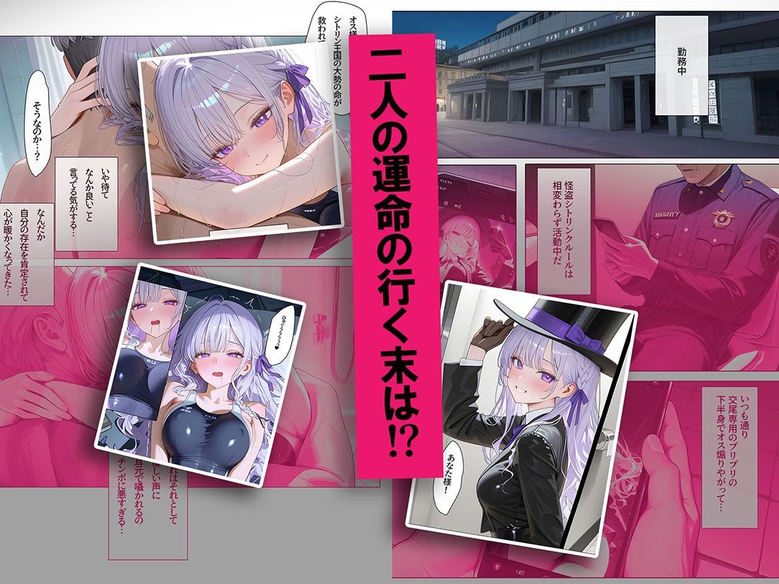 職業自称怪盗の電波女VS正義の夜間警備員 - サンプル画像 6