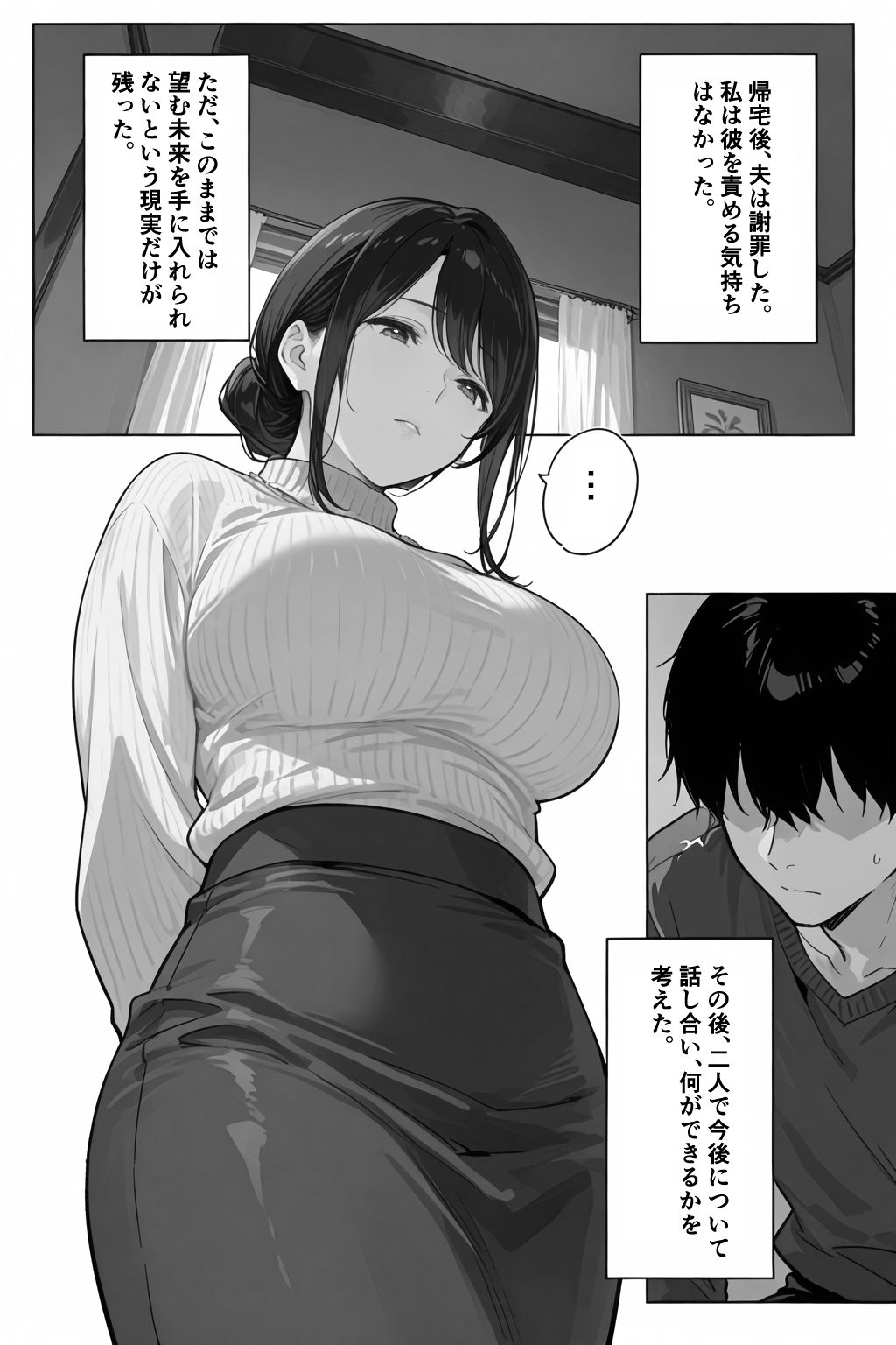 公認孕ませ ―夫が選んだ種付け相手は絶倫チンポの持ち主だった― - サンプル画像 3