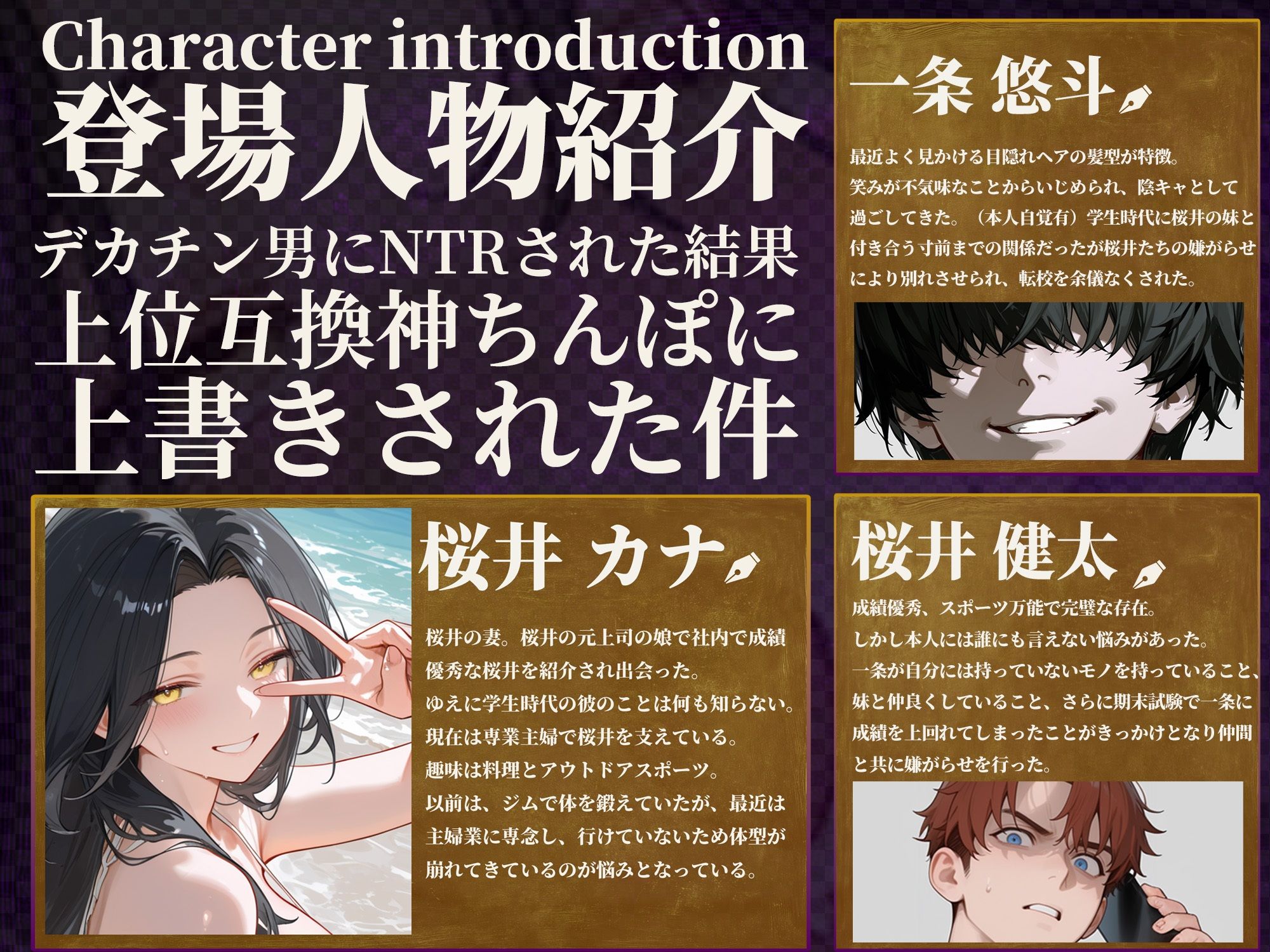 夫が学生時代いじめていたデカチン男にNTRされた結果w 旦那完全上位互換神ちんぽに上書きされた件 - サンプル画像 2