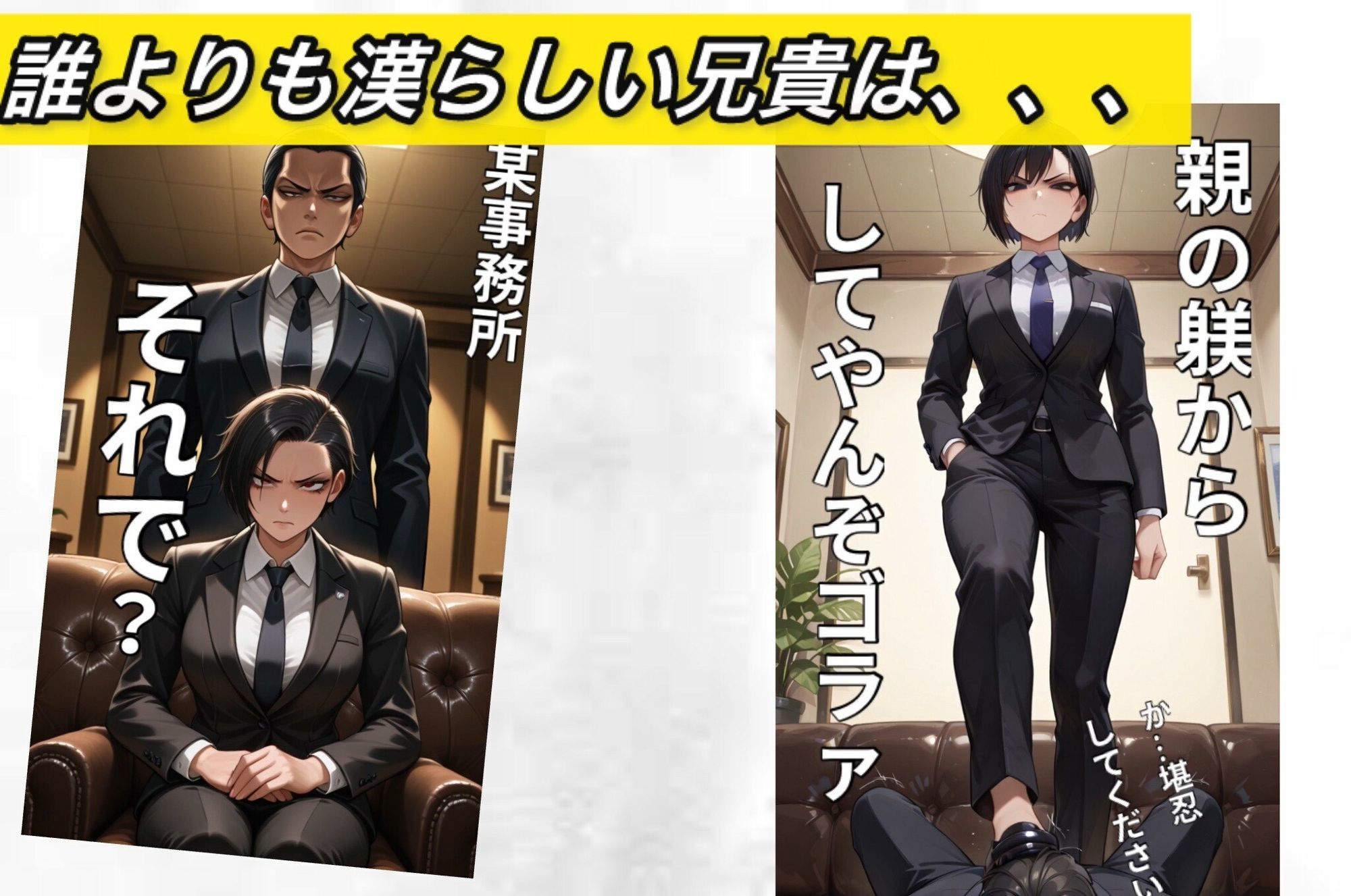 アニキは、実は・・・ - サンプル画像 1