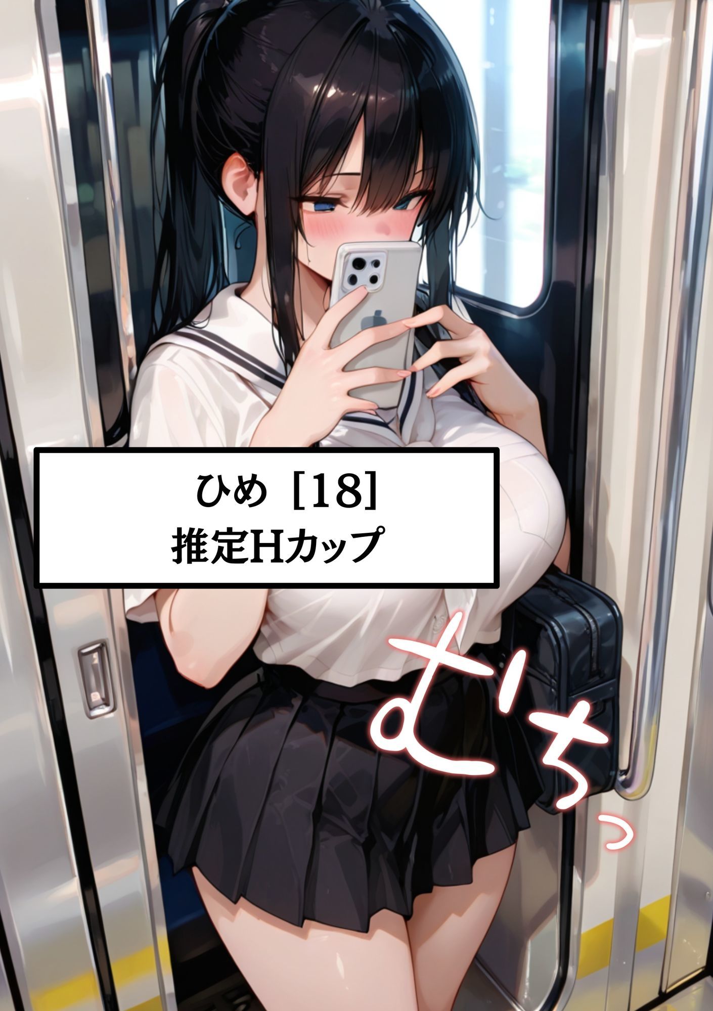 【速報】【JKが痴●被害に！】日々痴●被害に遭ってる ひめさん［18歳］推定Hカップのまんこに男性が精子を中出しされ。性被害に逢う。 - サンプル画像 1