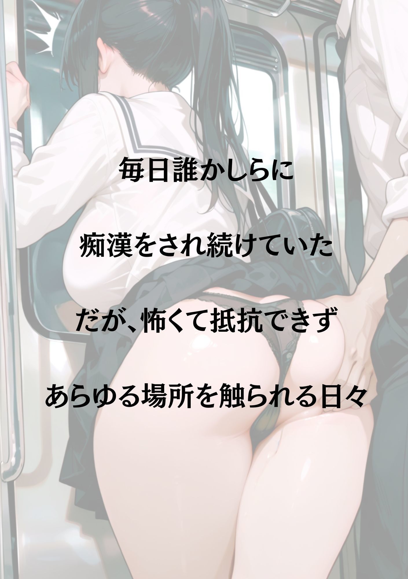 【速報】【JKが痴●被害に！】日々痴●被害に遭ってる ひめさん［18歳］推定Hカップのまんこに男性が精子を中出しされ。性被害に逢う。 - サンプル画像 2