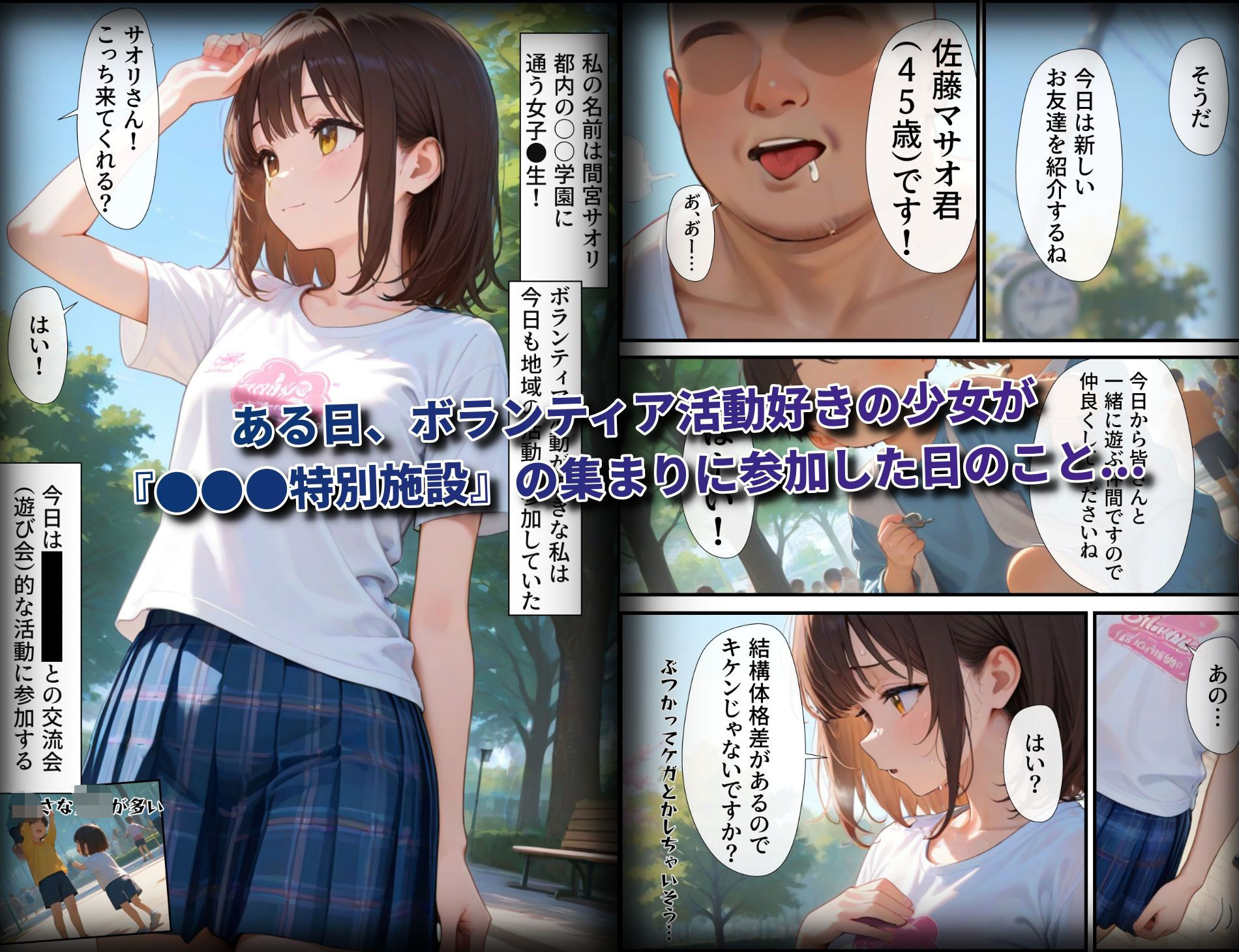 痴醜活動【ボランティア編】 - サンプル画像 1