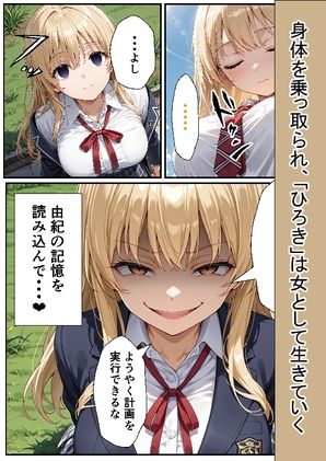 振られた女の彼女に憑依してフタナリになってNTRする話。 - サンプル画像 6