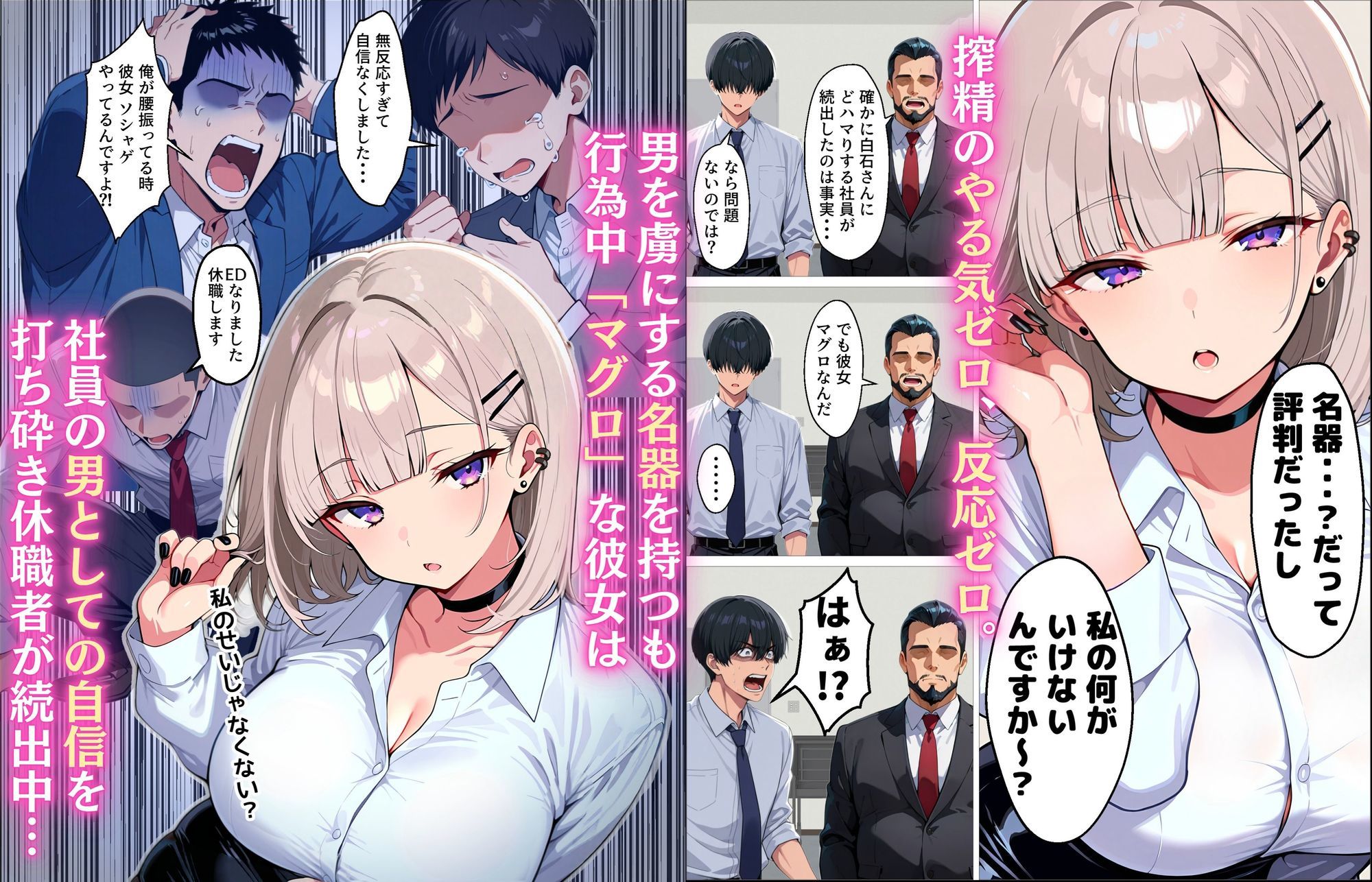 新卒のダウナーギャルが「だる…」って言いながら搾精してくれる話 - サンプル画像 2