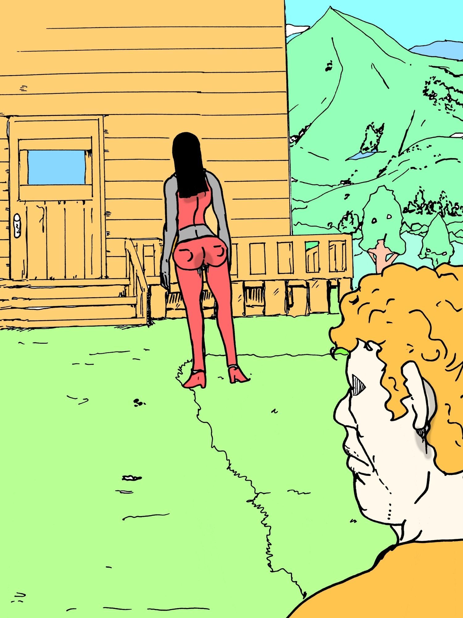 高身長美女獣化 - サンプル画像 2