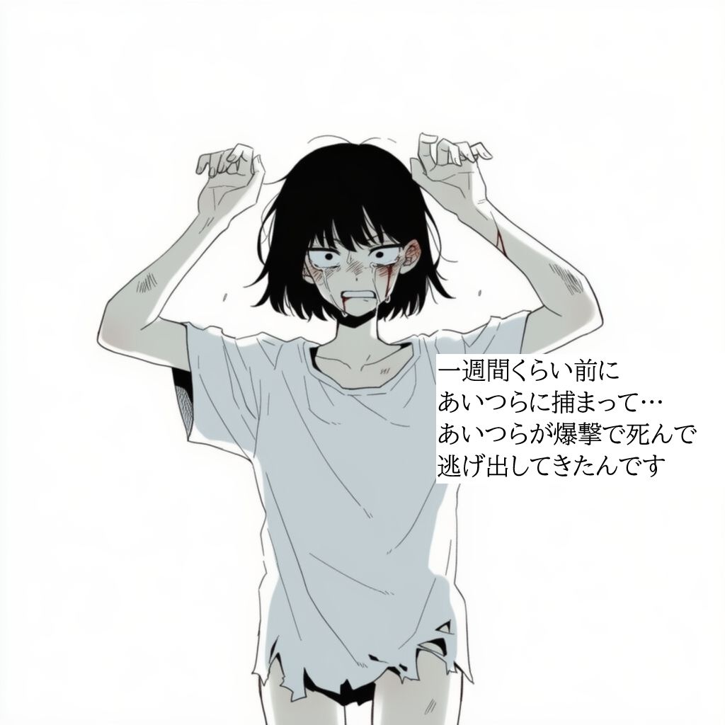 戦場で拾ったダウナー系JKに誘惑されたので、無責任中出しして孕ませた。 - サンプル画像 3