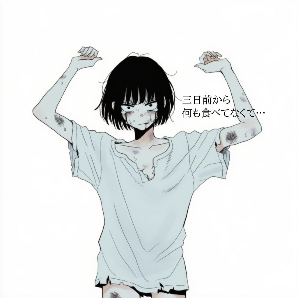 戦場で拾ったダウナー系JKに誘惑されたので、無責任中出しして孕ませた。 - サンプル画像 4