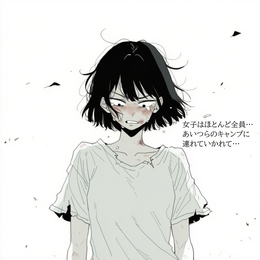 戦場で拾ったダウナー系JKに誘惑されたので、無責任中出しして孕ませた。 - サンプル画像 9