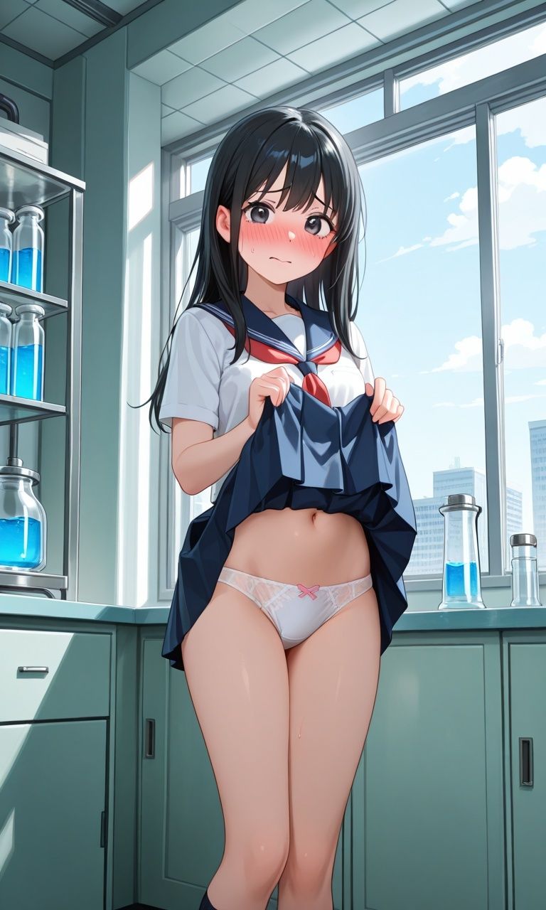 ネットで一人エッチを配信していた女の子は - サンプル画像 1