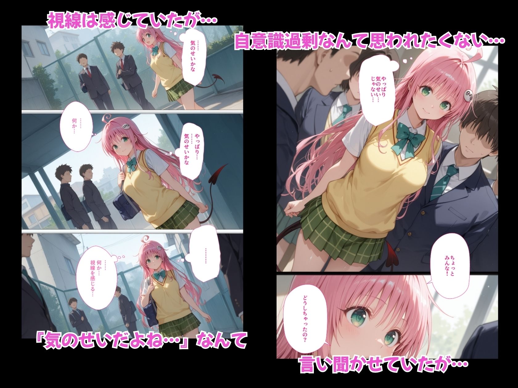 性活学園 ララ・〇タリン・デビルーク編 クラスメイトとゼロ距離で仲良くなれました - サンプル画像 2