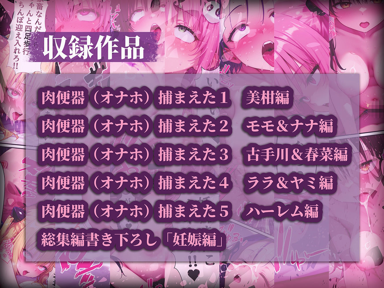 肉便器（オナホ）捕まえた 〜触れて合言葉を言うと生オナホにできるアイテムでヒロインをハントして処女に無責任中出しをキメる〜 総集編 - サンプル画像 9