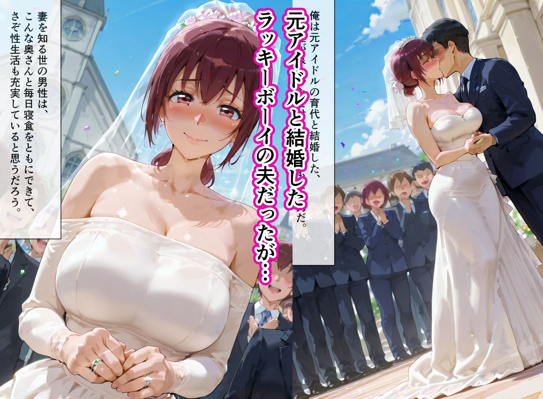 育代ママ、ED夫のために一肌脱ぎます！〜はじめての寝取らせ〜 - サンプル画像 1