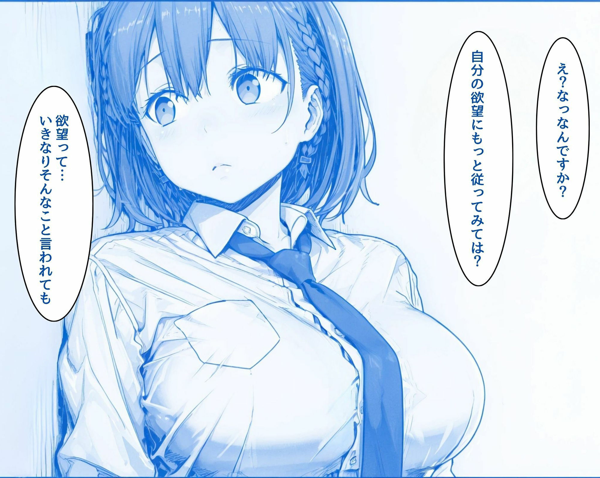 月曜日の堕落〜ちかんで目覚めるたわわな肉欲〜 - サンプル画像 3