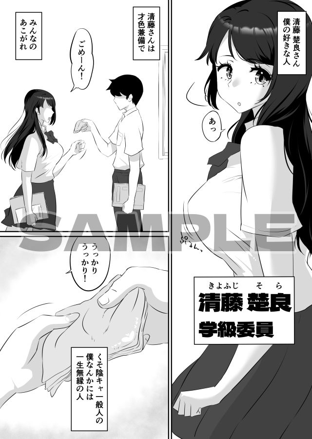 清藤さんは清楚じゃなかった - サンプル画像 2