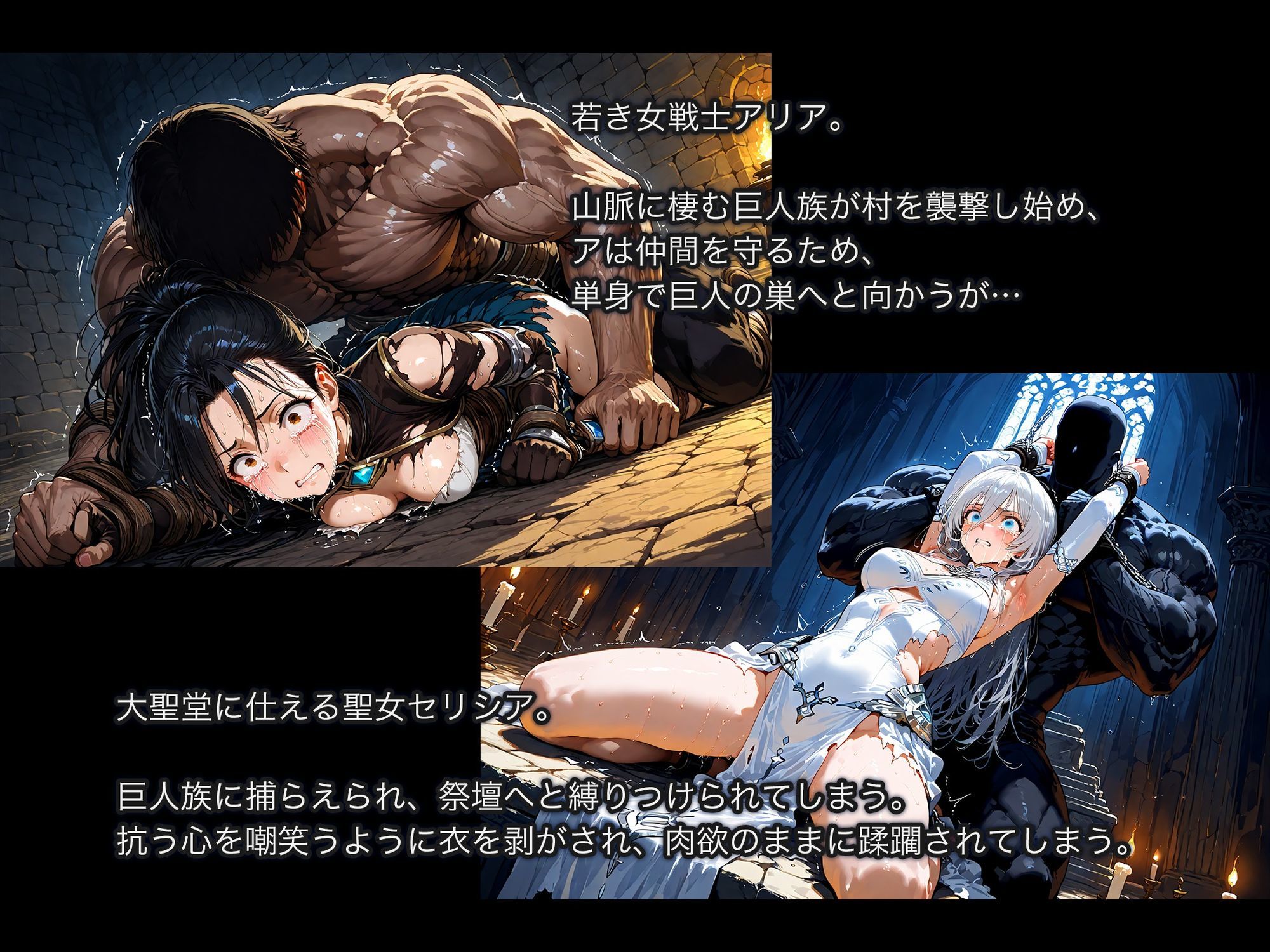 巨人の欲望 - 囚われた女たち -  コンプリートBOX - サンプル画像 1