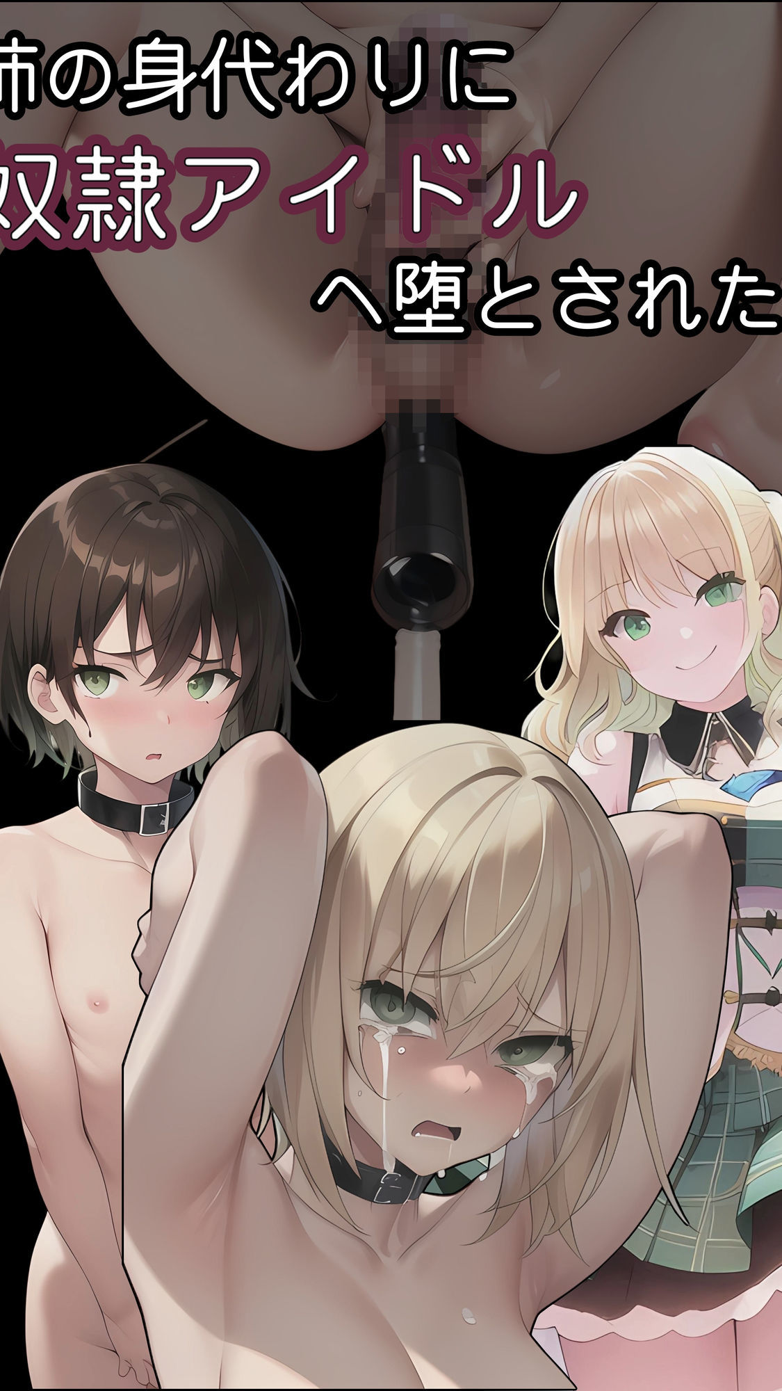 姉の身代わりに奴●アイドルに堕とされた弟 - サンプル画像 1