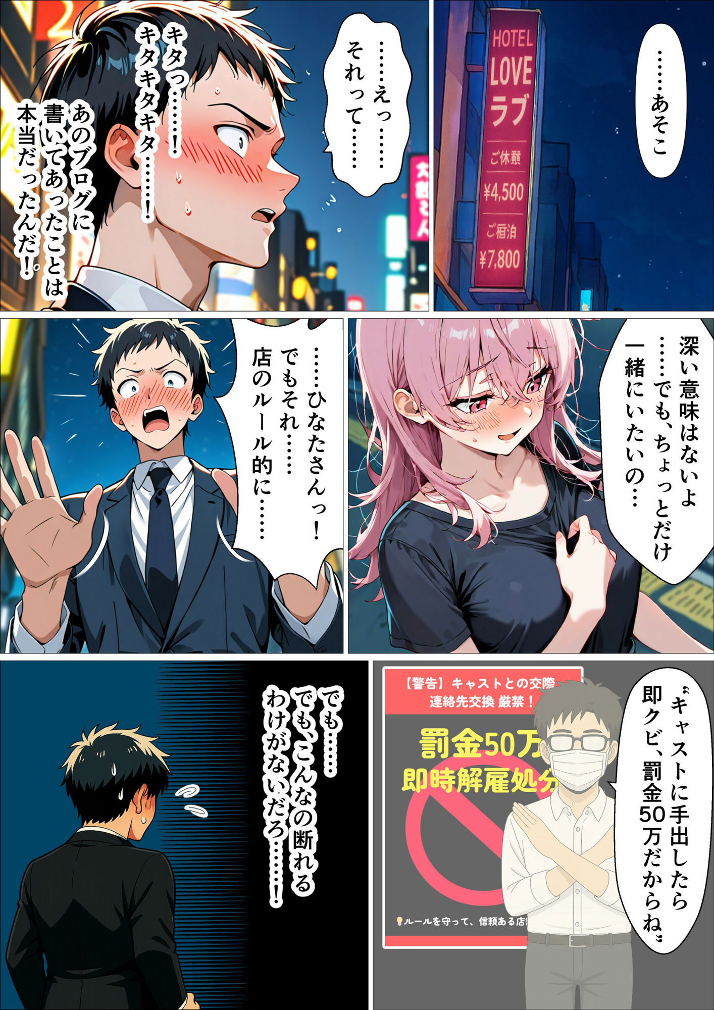 セフレ無限生成職【風俗スタッフ】に転職した結果、性欲処理に追われる日々が始まった元・陰キャの俺 - サンプル画像 7