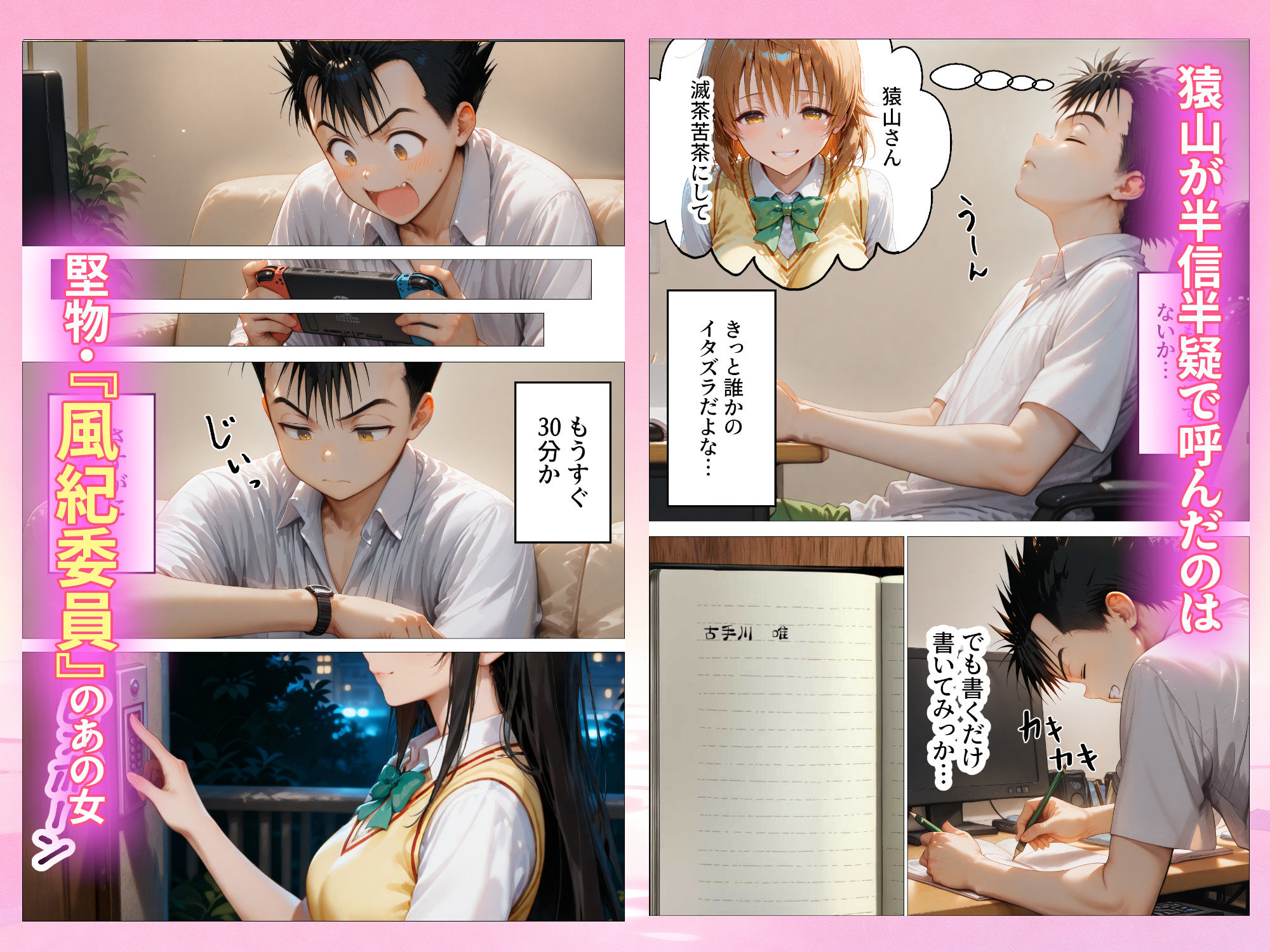 本番あり！？デリヘルノートでとらぶるハーレムをNN強奪してみた  古○川唯  西○寺春菜  籾岡里○ - サンプル画像 7